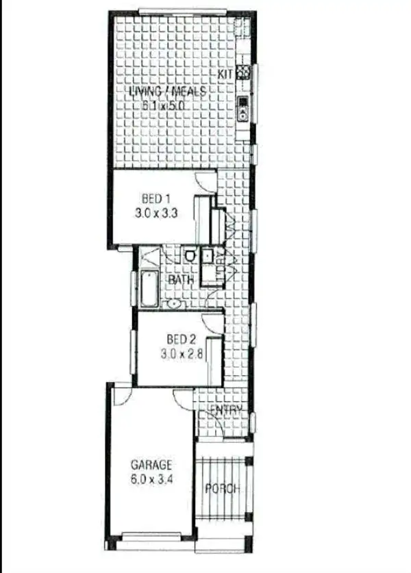 Floorplan of Homely house listing, 28 Narung Way, Wyndham Vale VIC 3024