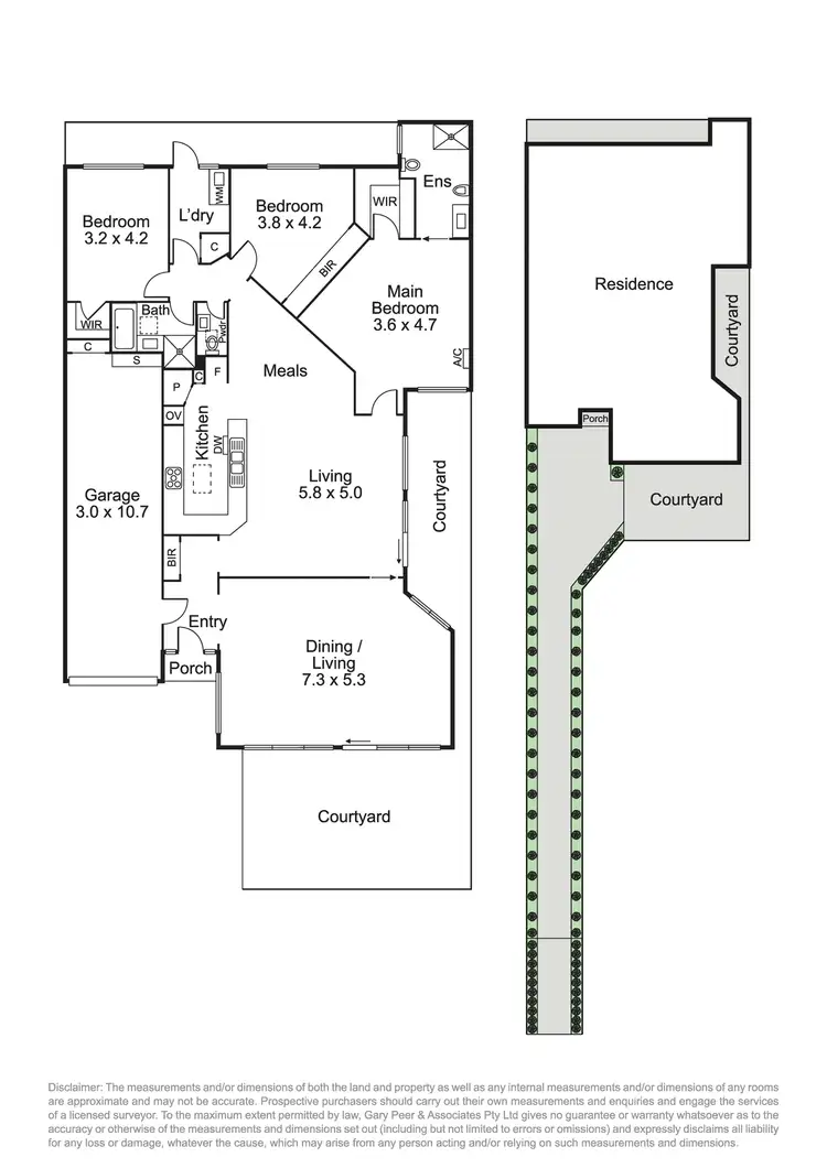 Floorplan of Homely house listing, 2/5 Marriott Street, Caulfield VIC 3162