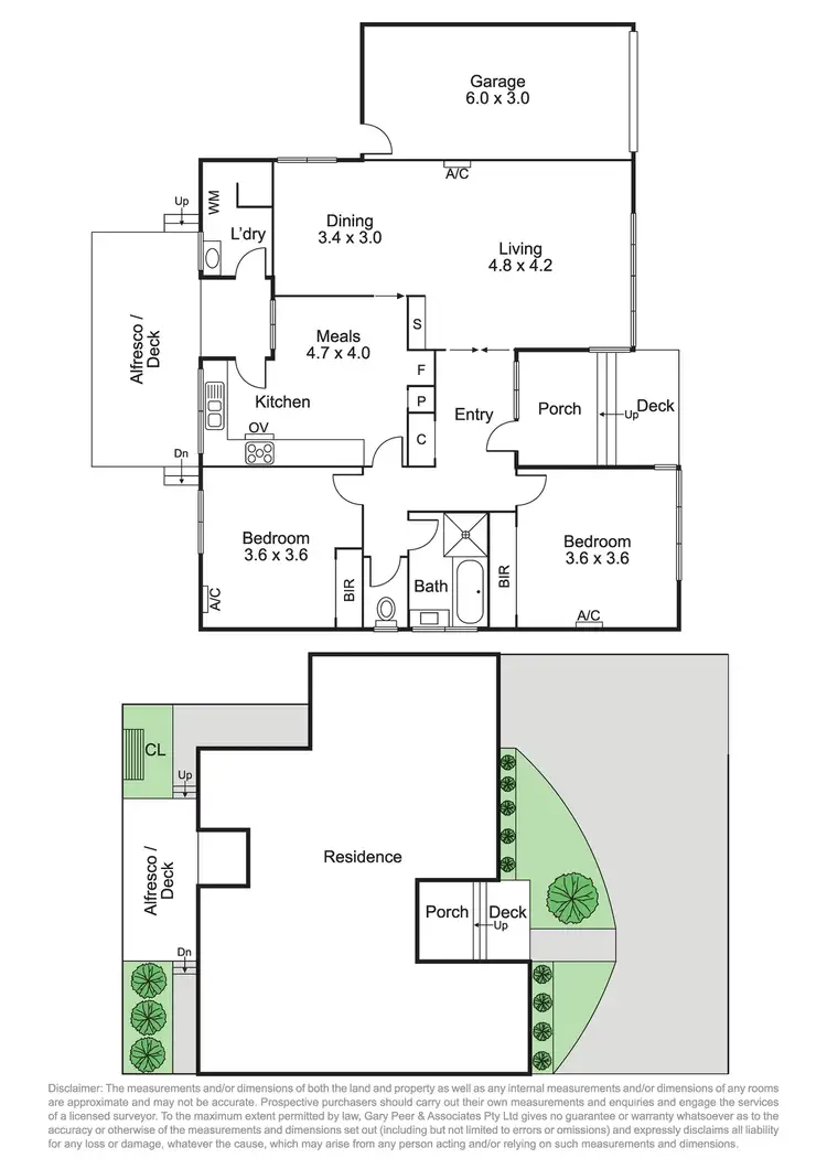 Floorplan of Homely unit listing, 2/301 Glen Eira Road, Caulfield North VIC 3161
