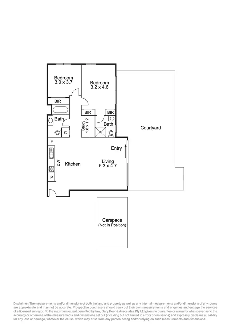 Floorplan of Homely apartment listing, 12/6 Lansdowne Road, St Kilda East VIC 3183