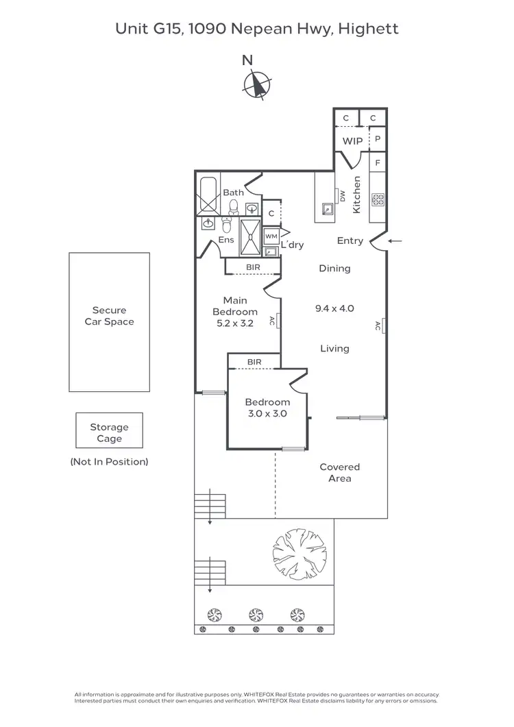Floorplan of Homely apartment listing, G15/1090 Nepean Highway, Highett VIC 3190