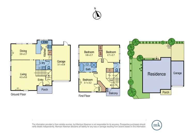 Floorplan of Homely unit listing, 4/852 Main Road, Eltham VIC 3095