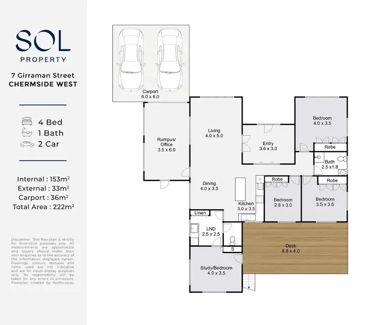 Floorplan of Homely house listing, 7 Girraman Street, Chermside West QLD 4032