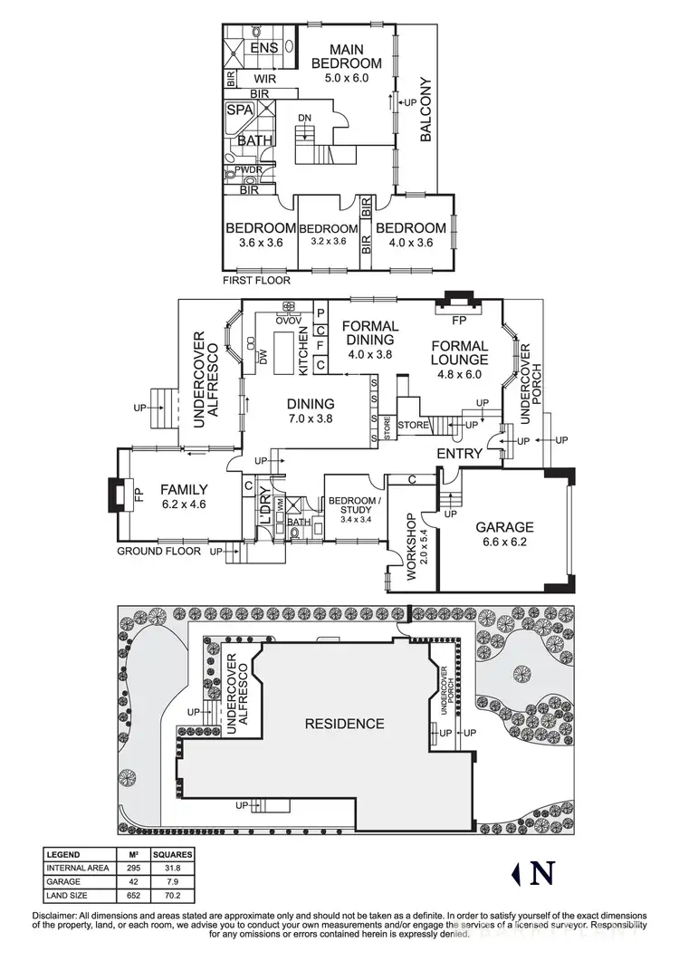 Floorplan of Homely house listing, 15 Newlands Crescent, Doncaster East VIC 3109