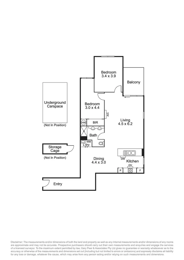 Floorplan of Homely unit listing, 10/540 North Road, Ormond VIC 3204
