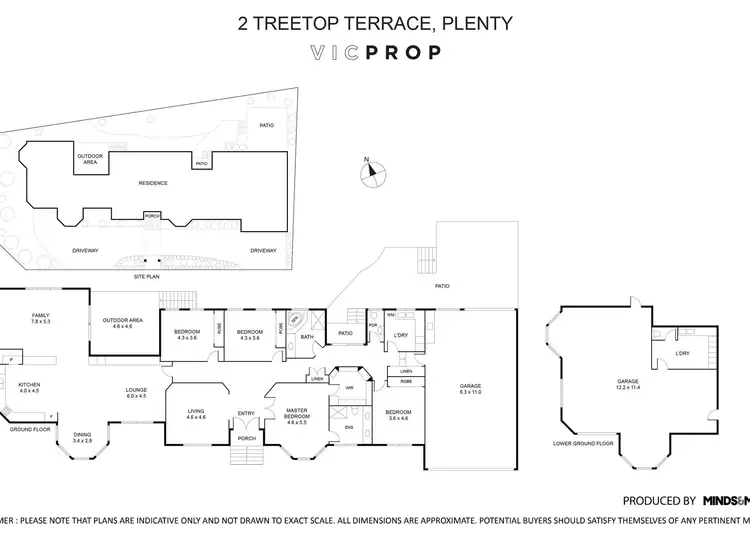 Floorplan of Homely house listing, 2 Treetop Terrace, Plenty VIC 3090