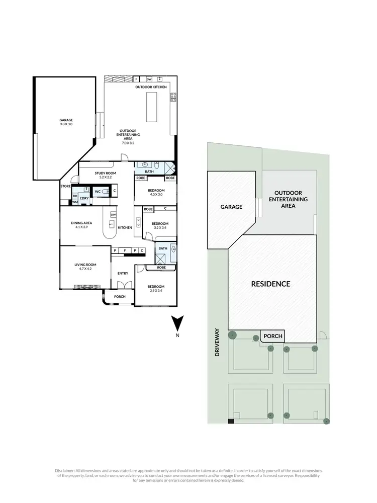 Floorplan of Homely house listing, 105 Maltravers Road, Ivanhoe East VIC 3079