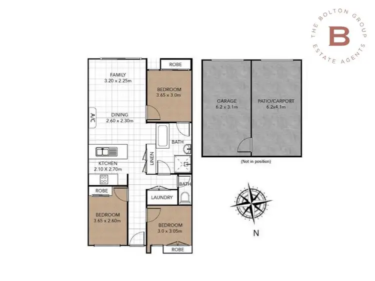 Floorplan of Homely house listing, 3/64 Glorious Promenade, Redbank Plains QLD 4301