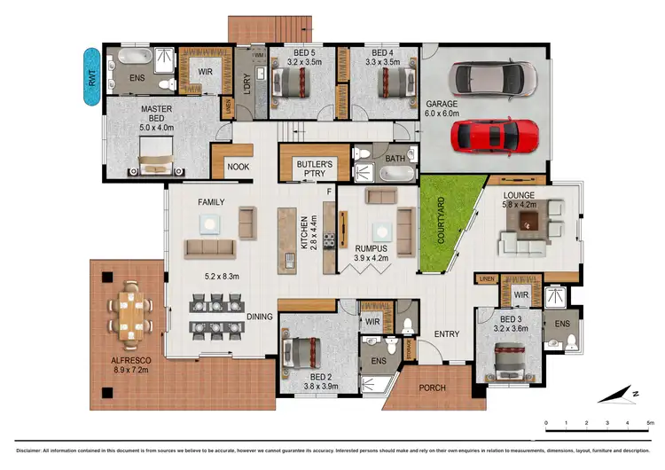 Floorplan of Homely house listing, 14 Harry Seidler Crescent, Taylor ACT 2913