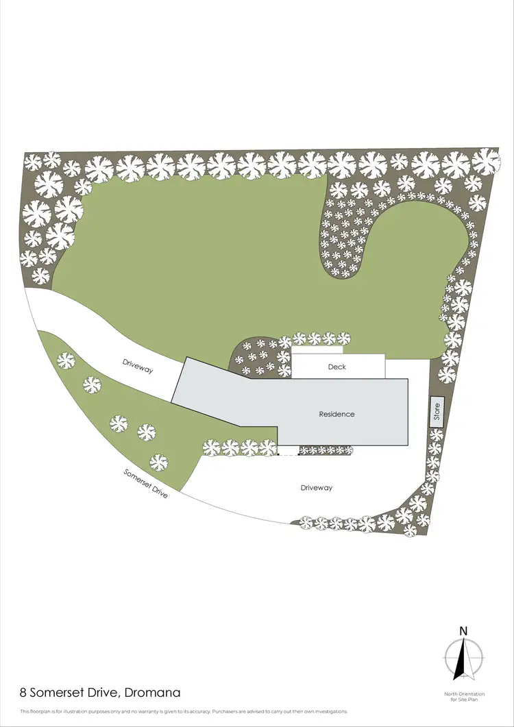 Floorplan of Homely house listing, 8 Somerset Drive, Dromana VIC 3936