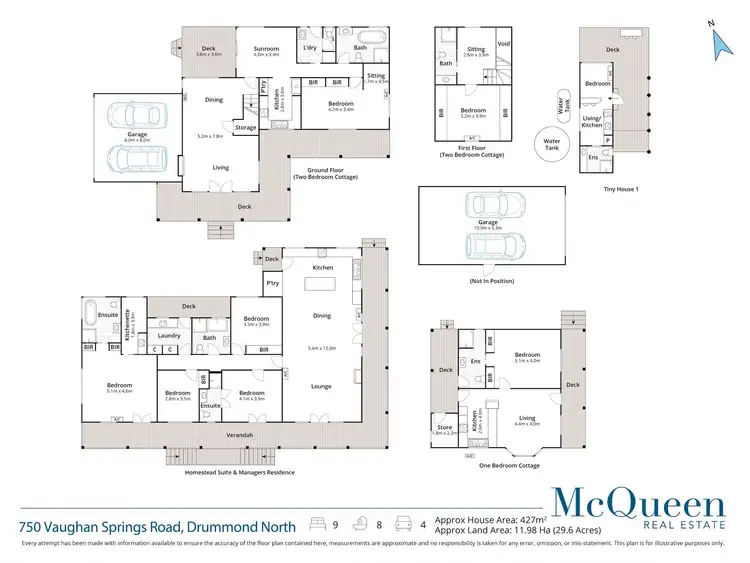 Floorplan of Homely house listing, 750 Vaughan Springs Road, Drummond North VIC 3446