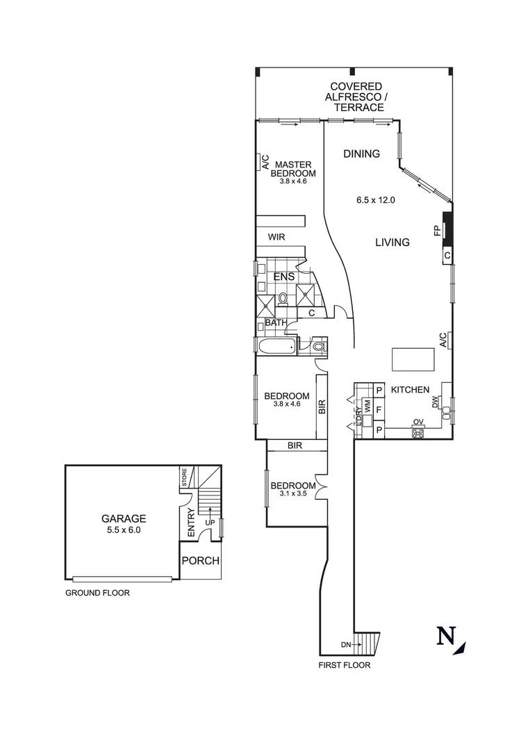 Floorplan of Homely apartment listing, 187C Beach Road, Mordialloc VIC 3195