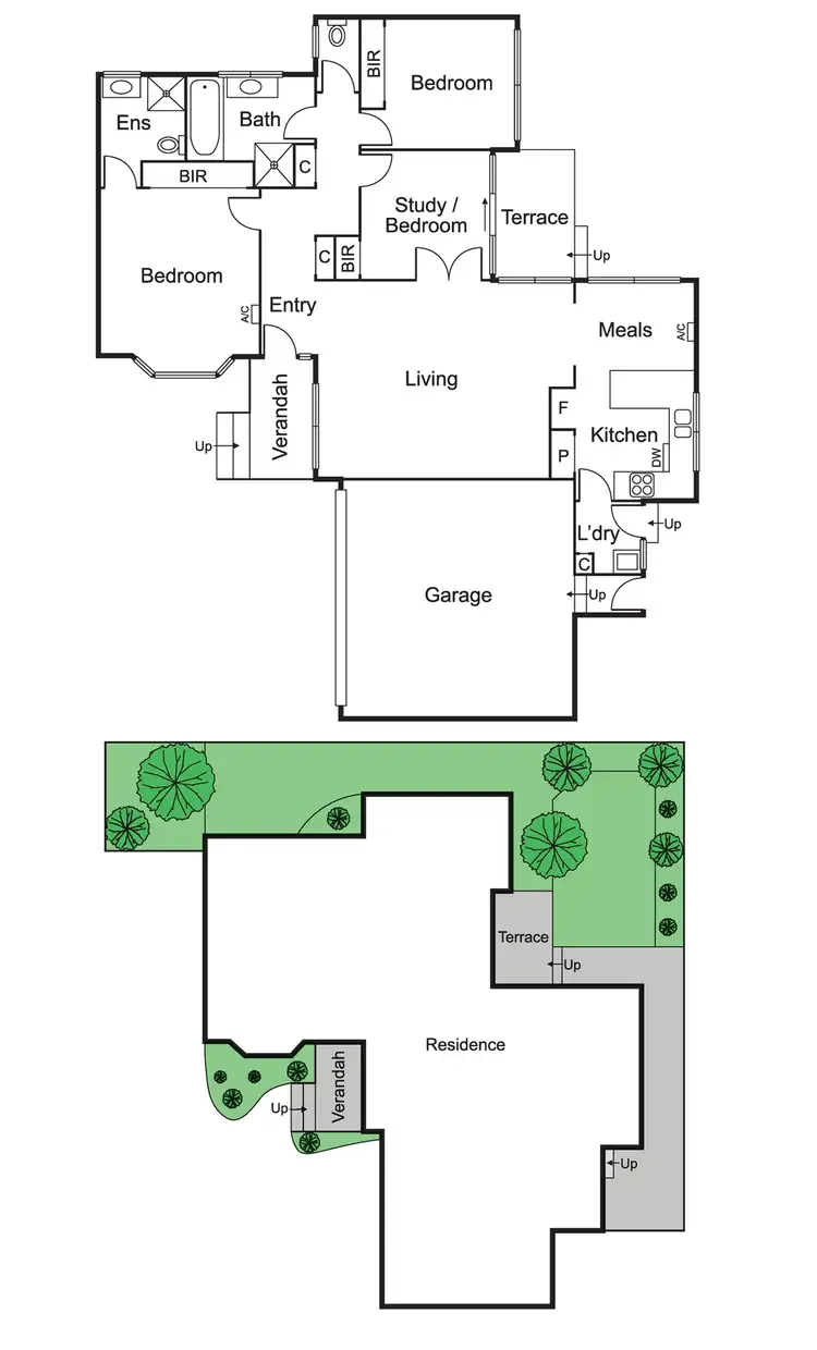 Floorplan of Homely unit listing, 2/20 Narrawong Road, Caulfield South VIC 3162