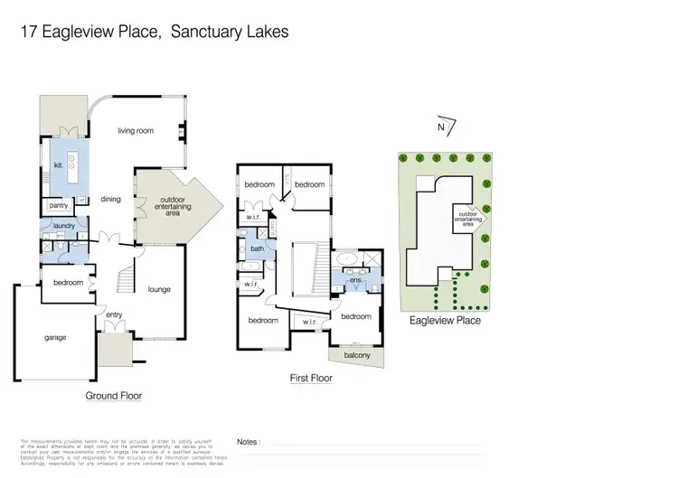 Floorplan of Homely house listing, 17 Eagleview Place, Sanctuary Lakes VIC 3030