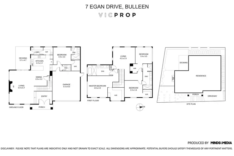 Floorplan of Homely house listing, 7 Egan Drive, Bulleen VIC 3105