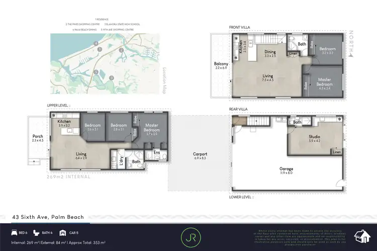 Floorplan of Homely house listing, 43 Sixth Avenue, Palm Beach QLD 4221