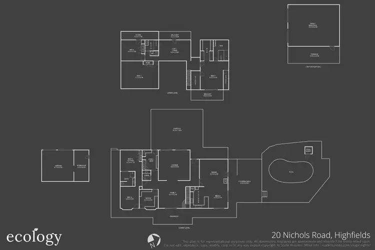 Floorplan of Homely house listing, 20 Nichols Road, Highfields QLD 4352