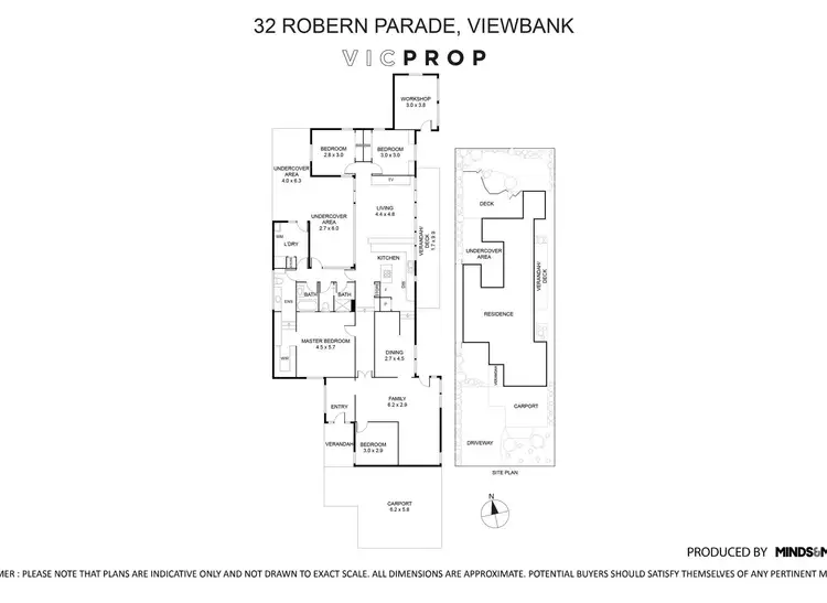 Floorplan of Homely house listing, 32 Robern Parade, Viewbank VIC 3084