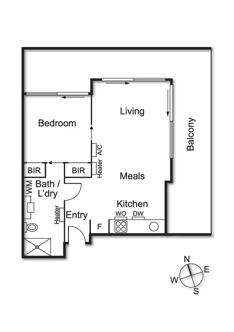 Floorplan of Homely apartment listing, 6/17 Izett Street, Prahran VIC 3181