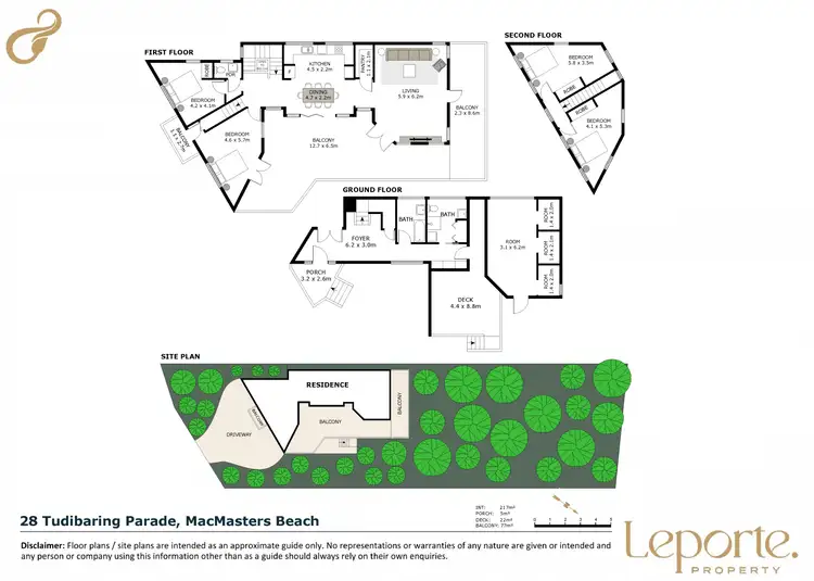 Floorplan of Homely house listing, 28 Tudibaring Parade, Macmasters Beach NSW 2251