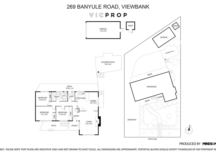Floorplan of Homely house listing, 269 Banyule Road, Viewbank VIC 3084
