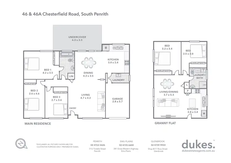 Floorplan of Homely house listing, 46 Chesterfield Road, South Penrith NSW 2750