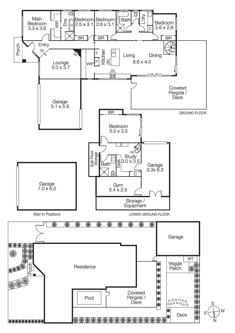 Floorplan of Homely house listing, 7 Dulkara Place, Berwick VIC 3806