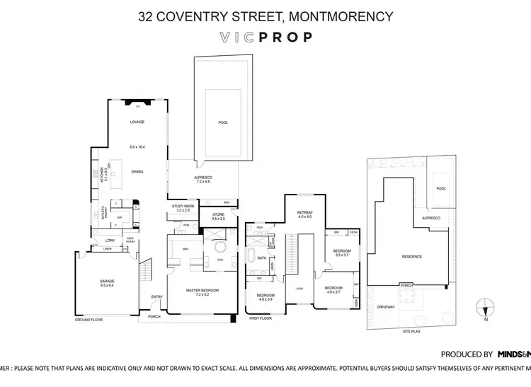 Floorplan of Homely house listing, 32 Coventry Street, Montmorency VIC 3094