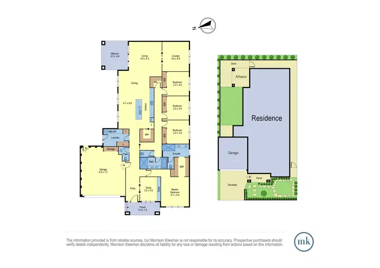 Floorplan of Homely house listing, 8 Prominence Rise, Craigieburn VIC 3064