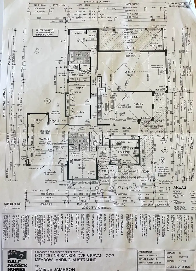 Floorplan of Homely house listing, 7 Ranson Drive, Roelands WA 6226