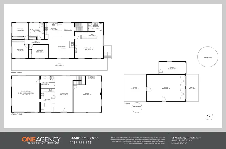 Floorplan of Homely house listing, 56 Nadi Lane, North Maleny QLD 4552