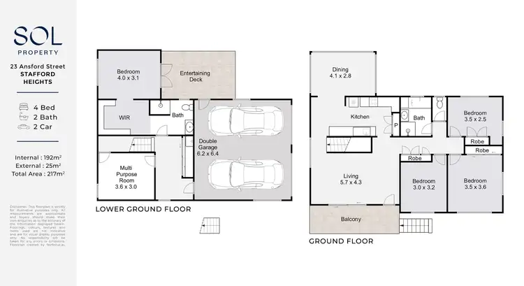 Floorplan of Homely house listing, 23 Ansford Street, Stafford Heights QLD 4053