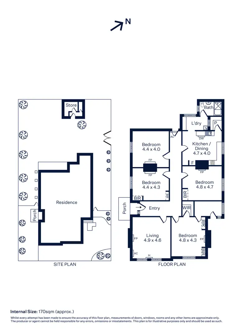 Floorplan of Homely house listing, 8 Thompson Street, Williamstown VIC 3016