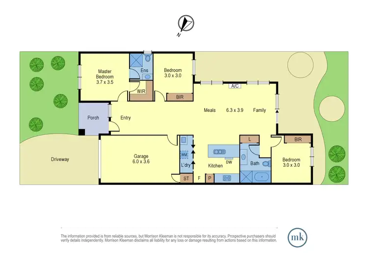 Floorplan of Homely house listing, 13 Persimmon Way, Doreen VIC 3754