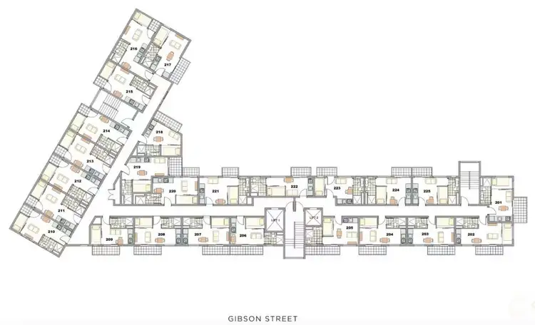 Floorplan of Homely apartment listing, 203/5 Dudley Street, Caulfield East VIC 3145