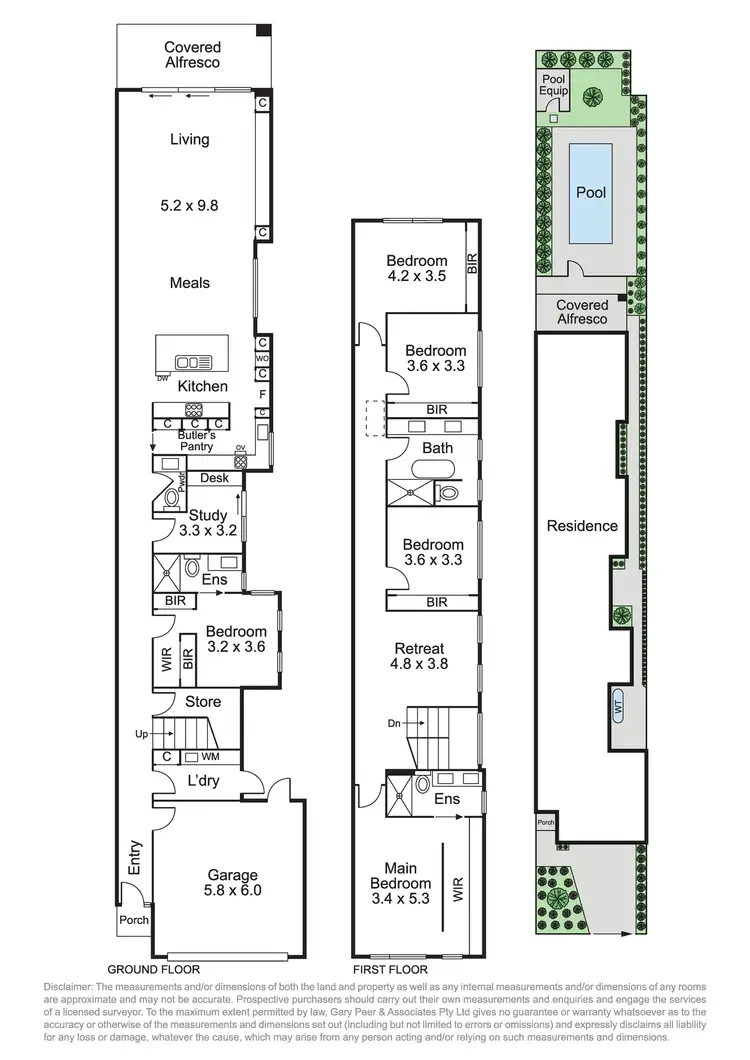 Floorplan of Homely house listing, 43b Snowdon Avenue, Caulfield VIC 3162