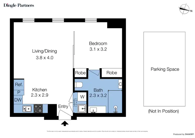Floorplan of Homely apartment listing, 211/336 Russell Street, Melbourne VIC 3000