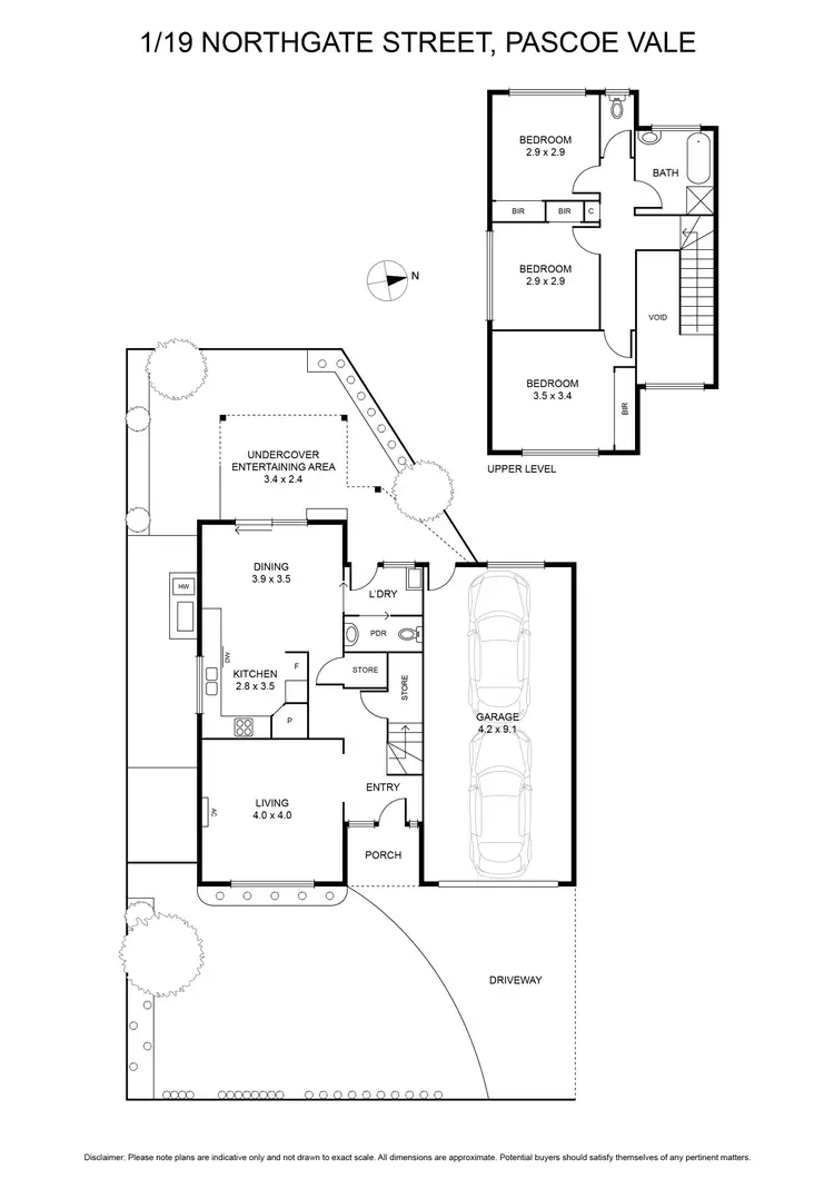 Floorplan of Homely house listing, 1/19 Northgate Street, Pascoe Vale VIC 3044