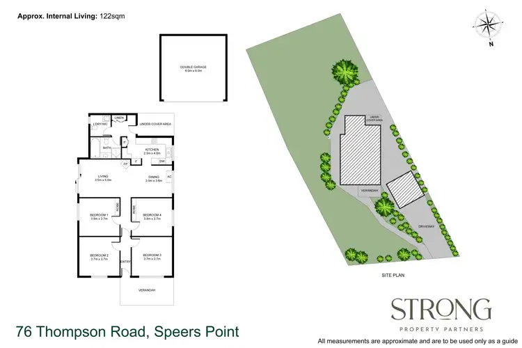 Floorplan of Homely house listing, 76 Thompson Road, Speers Point NSW 2284