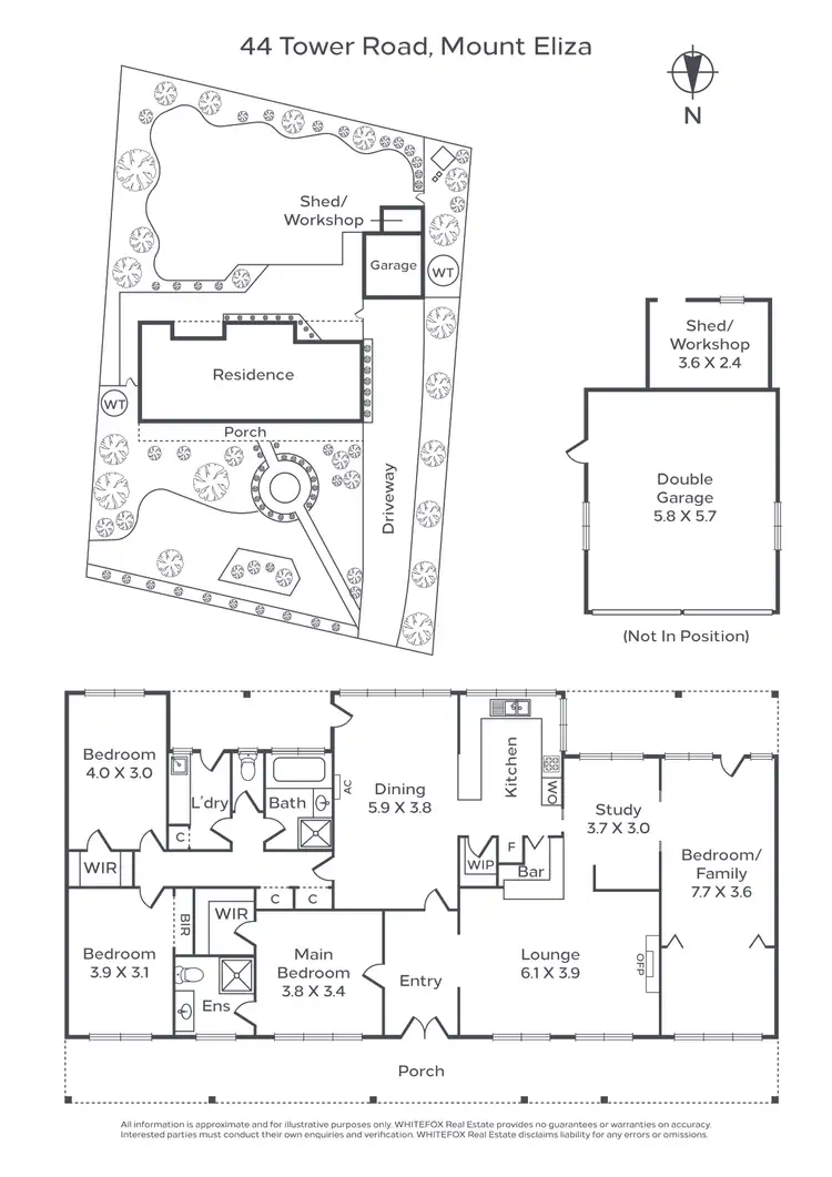 Floorplan of Homely house listing, 44 Tower Road, Mount Eliza VIC 3930