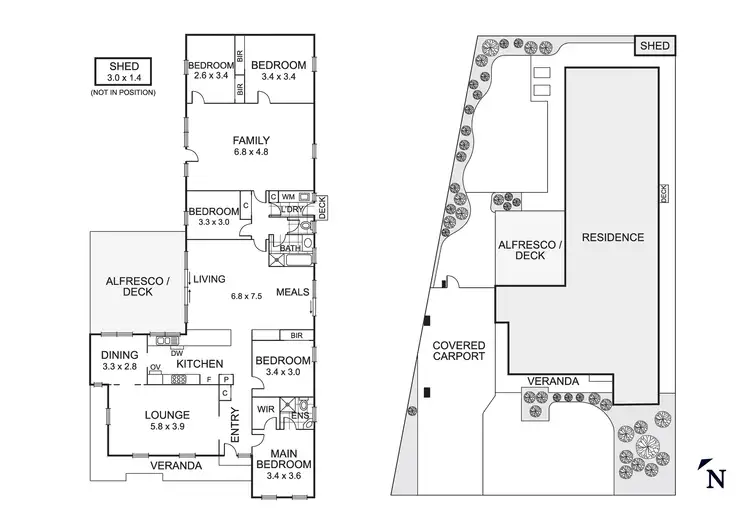 Floorplan of Homely house listing, 3 Debbie Court, Dingley Village VIC 3172