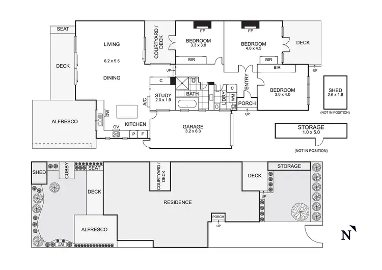 Floorplan of Homely house listing, 4B Montgomery Street, Mordialloc VIC 3195