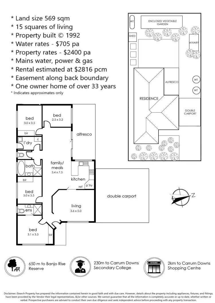 Floorplan of Homely house listing, 10 Stable Grove, Skye VIC 3977