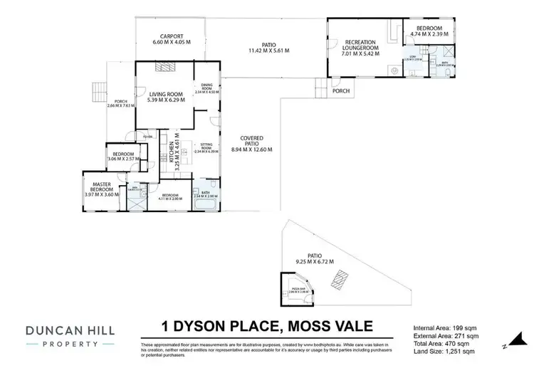 Floorplan of Homely house listing, 1 Dyson Place, Moss Vale NSW 2577