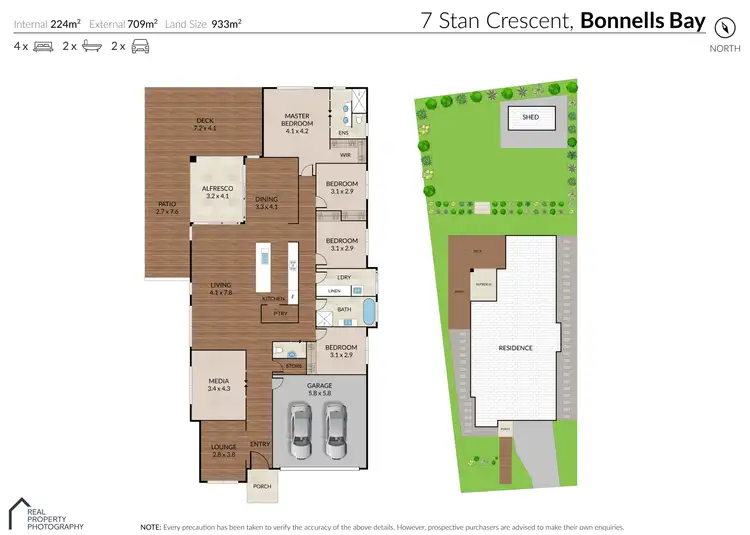Floorplan of Homely house listing, 7 Stan Crescent, Bonnells Bay NSW 2264