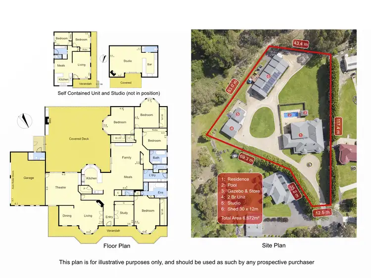 Floorplan of Homely house listing, 13-14 Cordell Court, Whittlesea VIC 3757