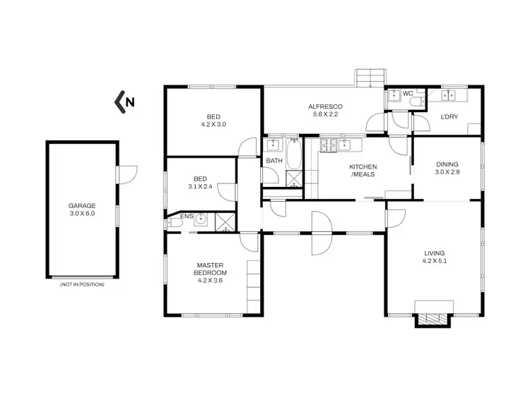 Floorplan of Homely house listing, 73 Percy Street, Mitcham VIC 3132