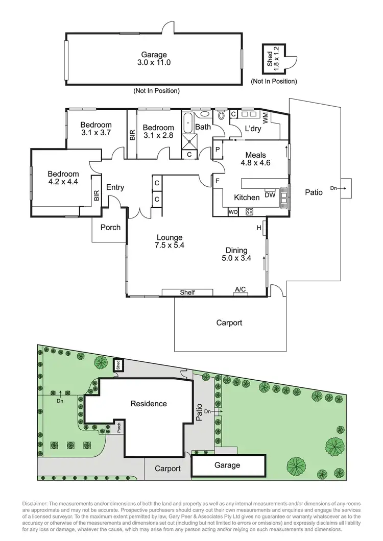 Floorplan of Homely house listing, 21 Pascoe Avenue, Bentleigh VIC 3204