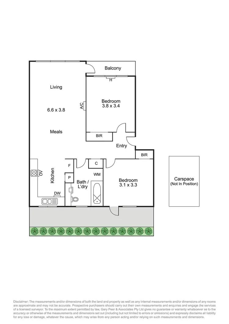 Floorplan of Homely apartment listing, 2/686 Inkerman Road, Caulfield North VIC 3161