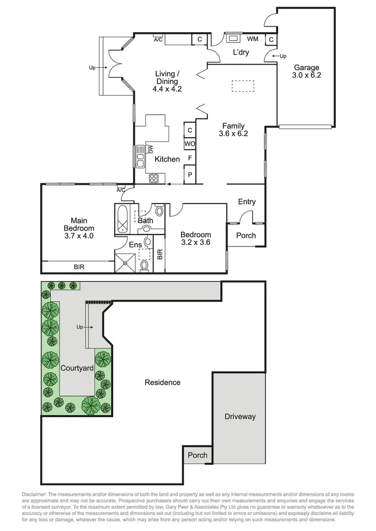 Floorplan of Homely unit listing, 2/32 Kooyong Road, Caulfield North VIC 3161